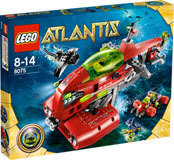 8075 LEGO&reg; Atlantis Neptune moederschip