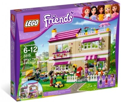 3315 LEGO&reg; Friends Olivia&#039;s Huis