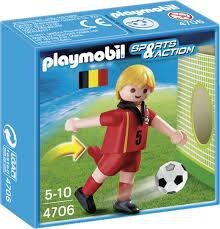 4706 Playmobil Voetbalspeler Belgi&euml;