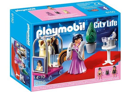 6150 PLAYMOBIL City Life Ster op de rode loper