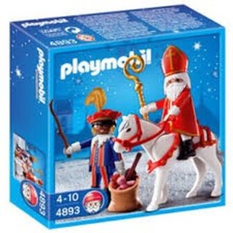 4893 Playmobil Sinterklaas en Zwarte Piet