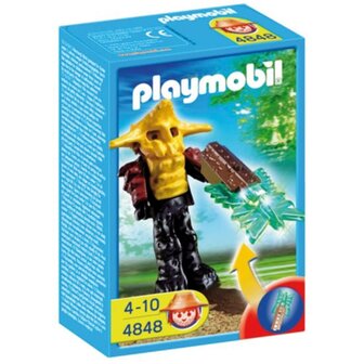 4848 PLAYMOBIL Tempelwachter met Groen Lichtgevend Wapen