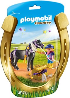 6970 PLAYMOBIL Country Pony om te versieren &quot;Ster&quot;