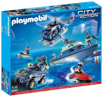 9043 Playmobil Mega Politieset