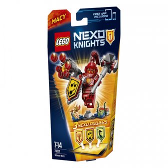 70331 LEGO&reg; Nexo Knights&trade; Ultimate Macy