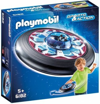 6182 PLAYMOBIL Sports&amp;Action Vliegende schotel met alien