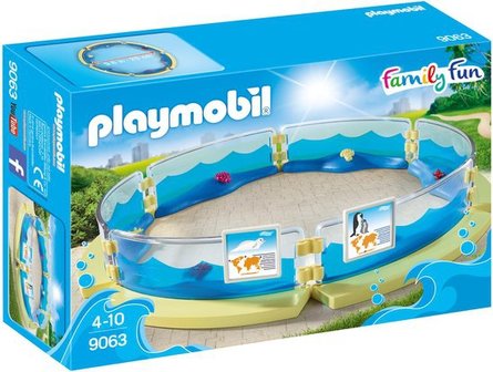 9063 PLAYMOBIL Family Fun Bassin voor zeedieren