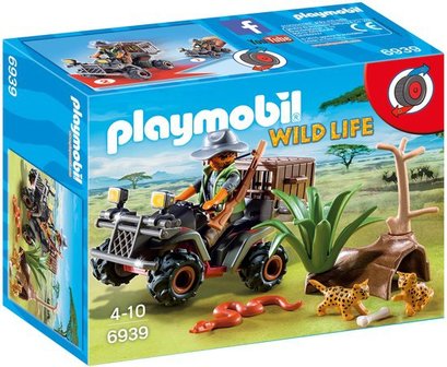 6939 PLAYMOBIL Wild Life Stroper met quad