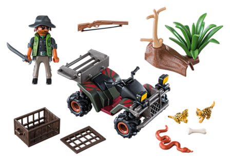 6939 PLAYMOBIL Wild Life Stroper met quad