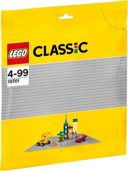 10701 LEGO Classic Grijze Bouwplaat