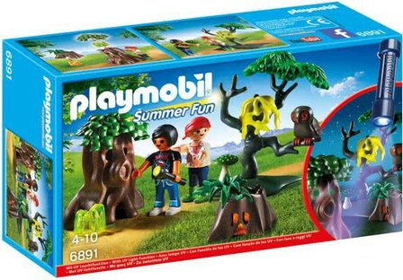 6891 PLAYMOBIL Family Fun Nachtdropping met UV-lamp