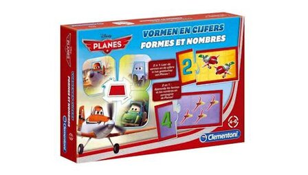 Clementoni Vormen &amp; Cijfers - Planes