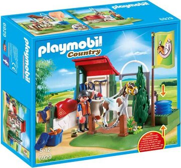 6929 Playmobil Paardenwasplaats