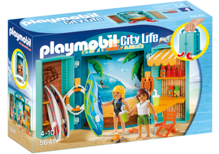 5641 PLAYMOBIL City Life Speelbox Surfshop