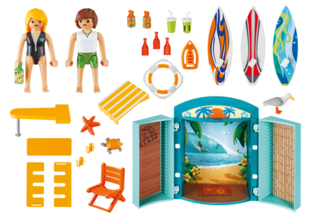 5641 PLAYMOBIL City Life Speelbox Surfshop