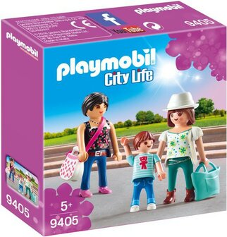 9405 PLAYMOBIL City Life Winkelende meisjes