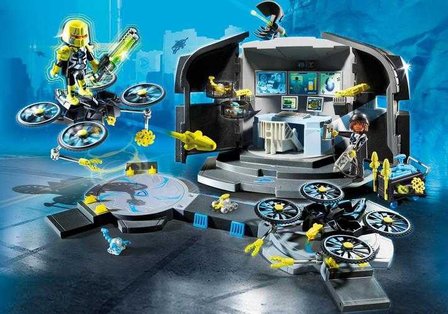 9250 Playmobil Dr. Drone&#039;s commandocentrum 