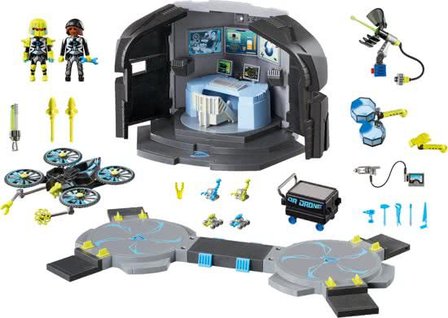 9250 Playmobil Dr. Drone&#039;s commandocentrum 