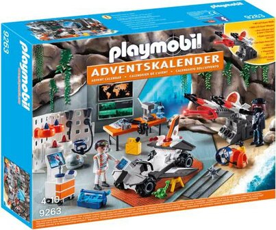 9263 PLAYMOBIL Top Agents Adventskalender