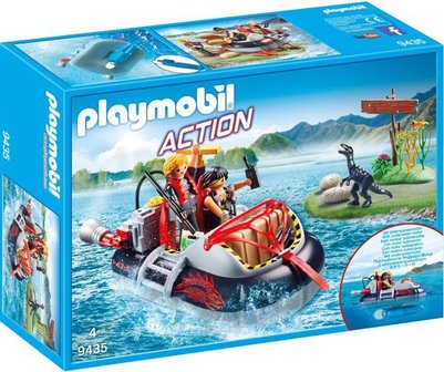 9435 Playmobil Hovercraft met onderwatermotor