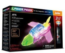 31014 Laser Pegs Junior 3-in-1 Jet