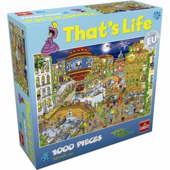 71335 Goliath Puzzel That&#039;s Life Veneti&euml; 1000 Stukjes