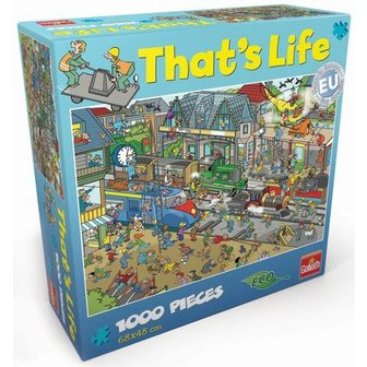 71336 Goliath That&#039;s Life Treinstation Puzzel