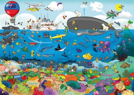 71344 Goliath Puzzel That&#039;s Life Grote Barri&egrave;re Rif 1000 Stukjes