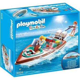 9428 Playmobil Motorboot met onderwatermotor