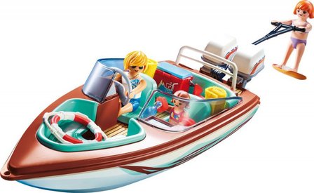 9428 Playmobil Motorboot met onderwatermotor