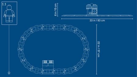 10874 LEGO DUPLO Stoomtrein