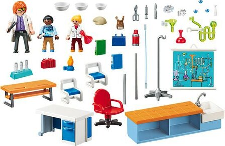 9456 PLAYMOBIL Scheikundelokaal