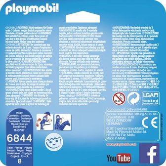 6844 PLAYMOBIL Duopack uitvinder en robot