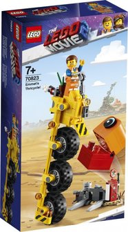 70823 LEGO The Movie 2 Emmets Driewieler!