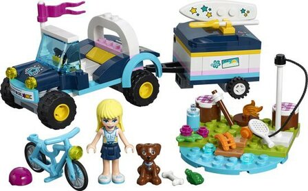 41364 LEGO Friends Stephanie&#039;s Buggy en Aanhanger