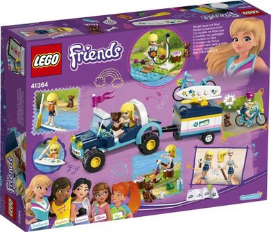 41364 LEGO Friends Stephanie&#039;s Buggy en Aanhanger