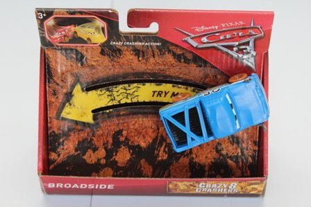 Mattel Cars 3 Crazy Crasher Broadside