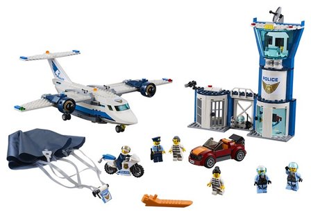 60210 LEGO City Luchtpolitie Luchtmachtbasis