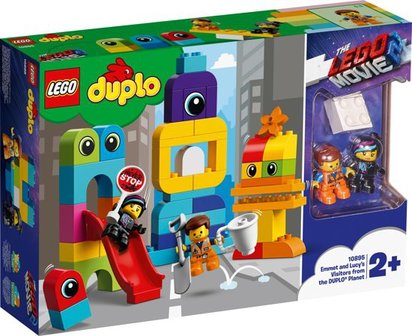 10895 LEGO DUPLO The Movie 2 Visite voor Emmet en Lucy van de DUPLO Planeet