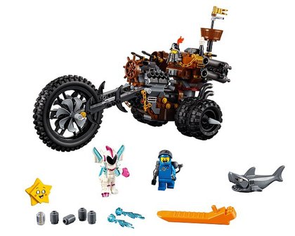 70834 LEGO MOVIE 2 Metaalbaards heavy metal trike