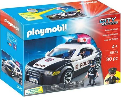 5673 Playmobil Amerikaanse Politieauto Cruiser