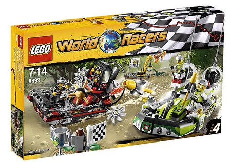 8899 LEGO World Racers Krokodillenmoeras