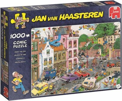 19069 Jan van Haasteren Vrijdag de 13e Puzzel 1000 Stukjes