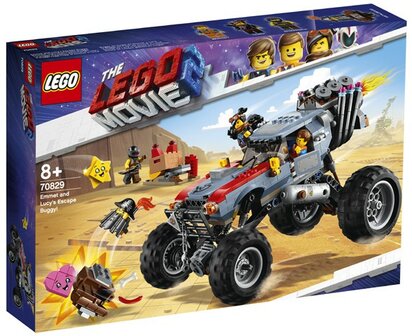 70829 LEGO The Movie 2 Emmets en Lucy&#039;s Vlucht Buggy!