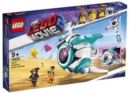 70830 LEGO The Movie 2 Lieve Chaos&#039; Systar Ruimteschip!