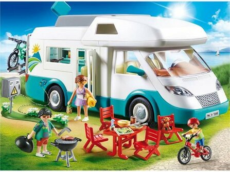 70088 PLAYMOBIL Family Fun Mobilhome met Familie 