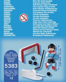 5383 PLAYMOBIL Special Plus IJshockeyspeler