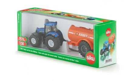 1945 SIKU Tractor met Vacuum Tank 1:50