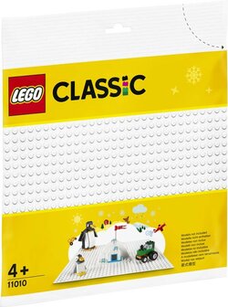 11010 LEGO Classic Witte Bouwplaat