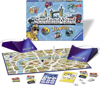 222896 Ravensburger Spel Scotland Yard Junior